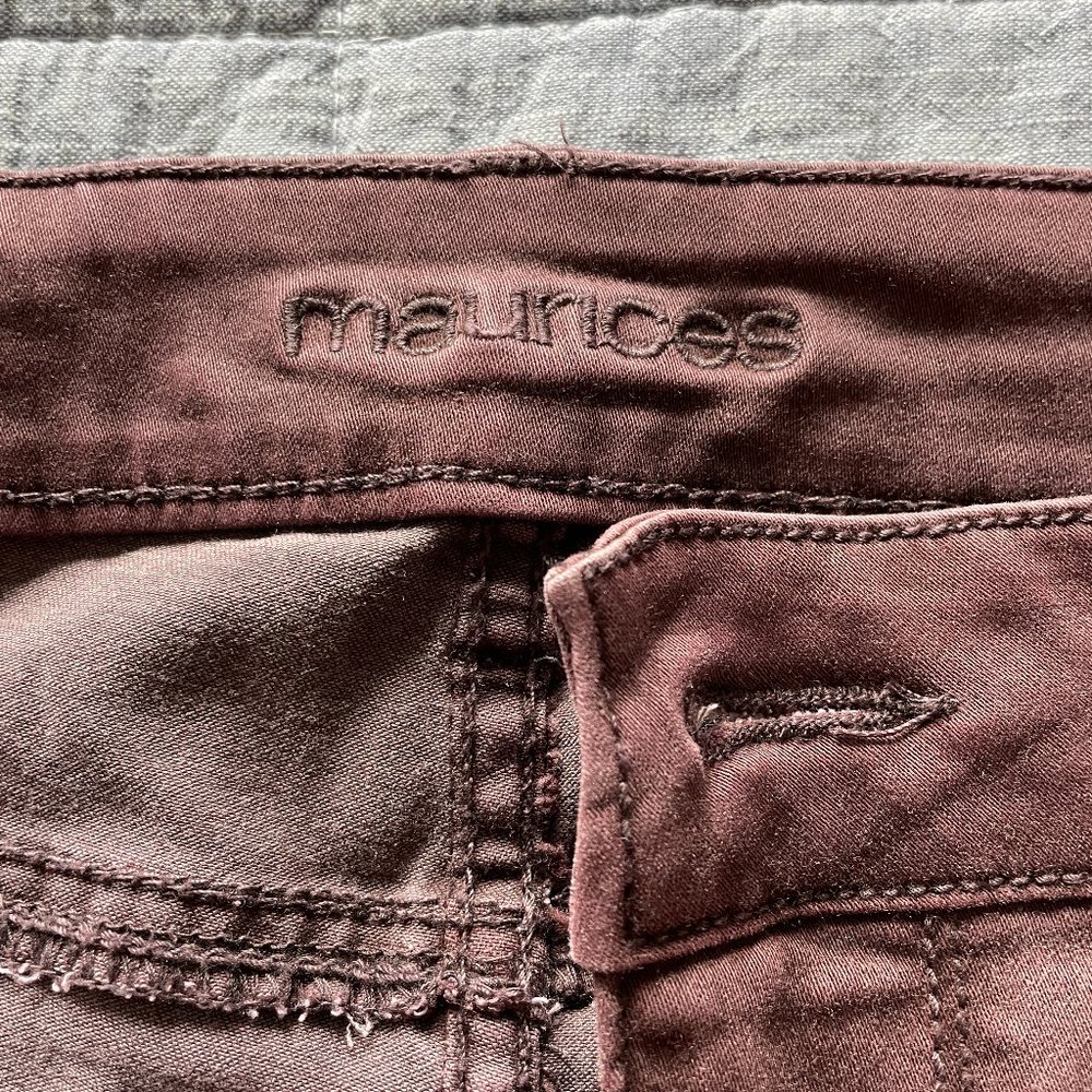 Purple Maurices pants, size s